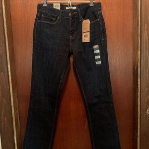 Levi Jeans Straight Leg Dark Wash